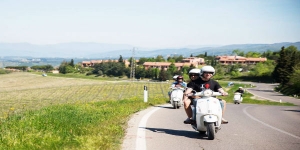 Tuscany Vespa Tour - The Tuscan landscapes on board of an Italian icon - small group and private tours offered