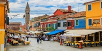 VIP Venetian Islands: Murano, Burano & Torcello by Private Water Taxi - small group tour